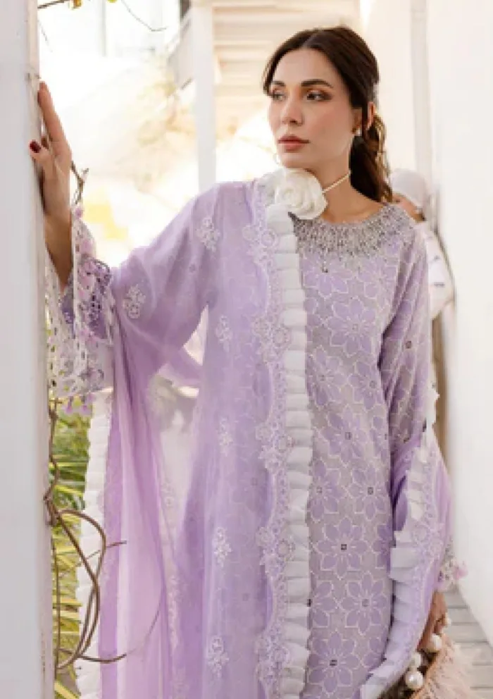 Parishay PML25 13 Monaco Luxury Lawn Collection - Image 4