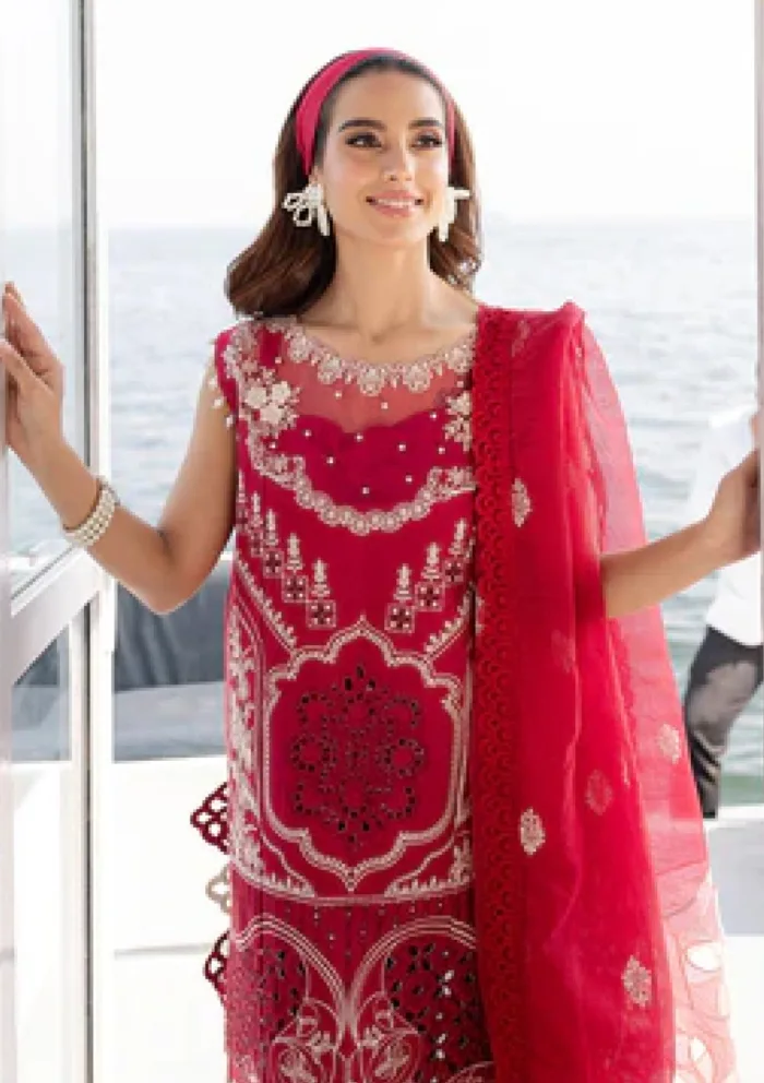 Parishay PML25 14 Monaco Luxury Lawn Collection - Image 3