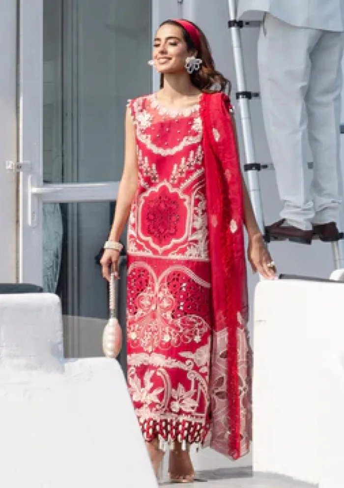 Parishay PML25 14 Monaco Luxury Lawn Collection - Image 4