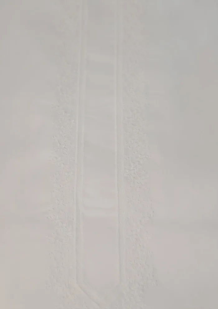 Pasha Embroidered Dream D 2103 White Luxury Lawn Collection - Image 3