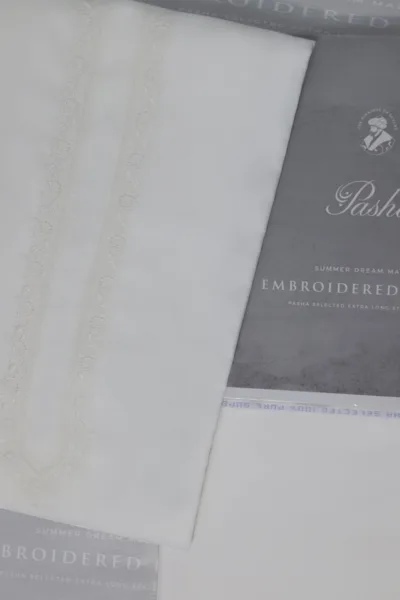Pasha Embroidered Dream D 2105 White