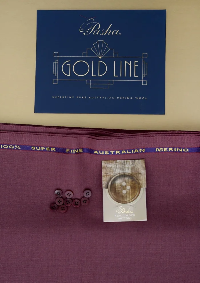 Pasha Gold Line Merino Color 012 Gajri Luxury Lawn Collection - Image 2