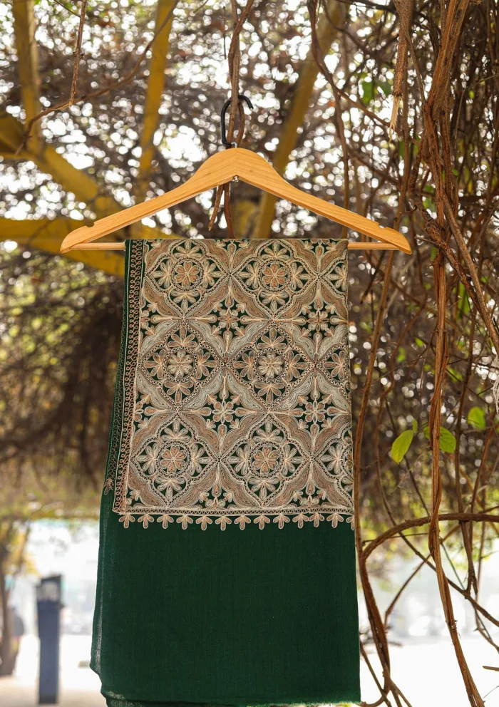 Pashmina Ari Work Shawl D 121
