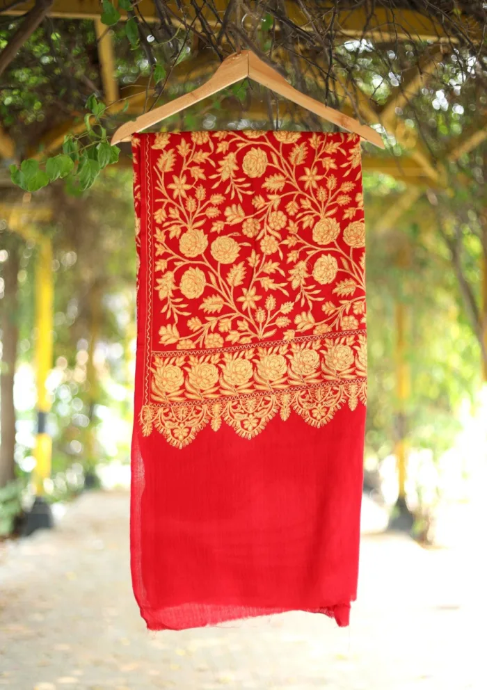 Pashmina Ari Work Shawl D 205