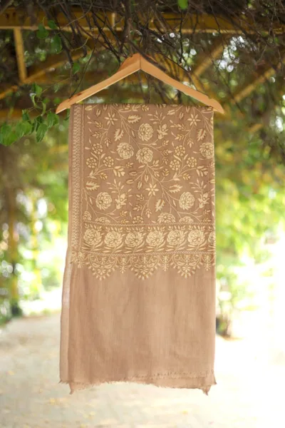 Pashmina Ari Work Shawl D 207