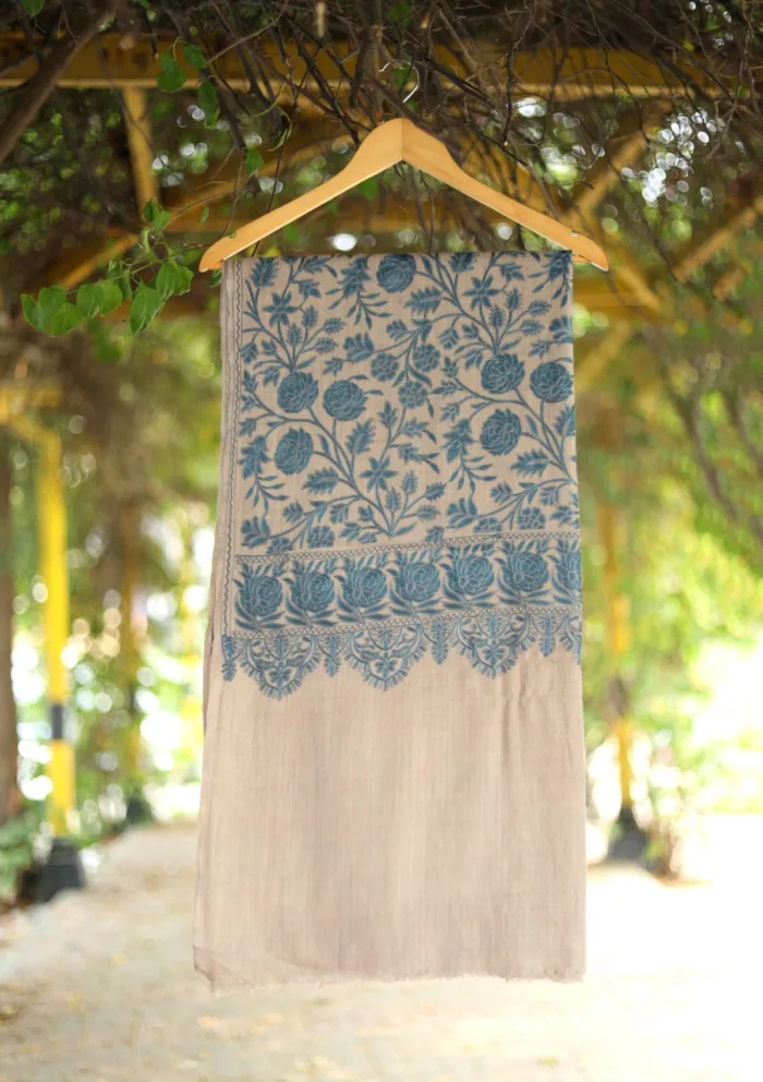 Pashmina Ari Work Shawl D 208