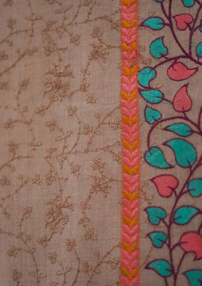 Pashmina Emboridered Shawl D 164 Luxury Lawn Collection - Image 3
