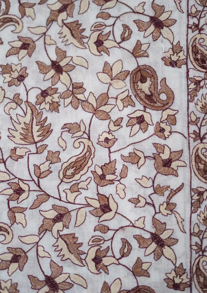 Pashmina Emboridered Shawl D 164D Luxury Lawn Collection - Image 3