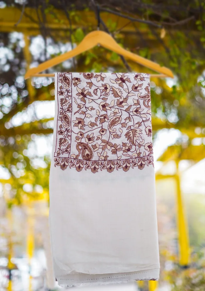 Pashmina Emboridered Shawl D 164D