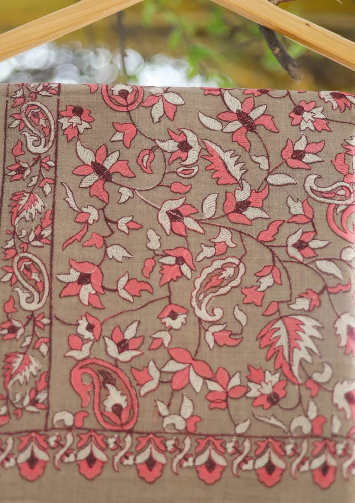 Pashmina Emboridered Shawl D 164F Luxury Lawn Collection - Image 2