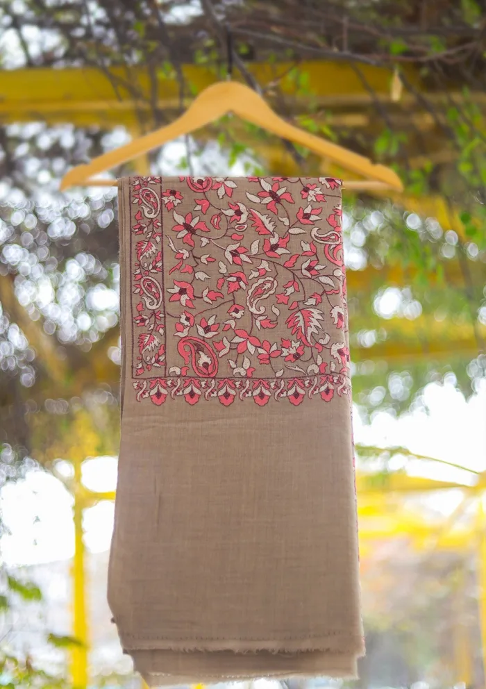 Pashmina Emboridered Shawl D 164F