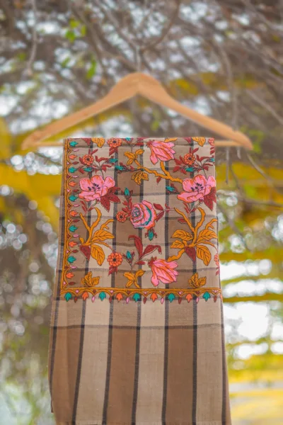 Pashmina Emboridered Shawl D 179A