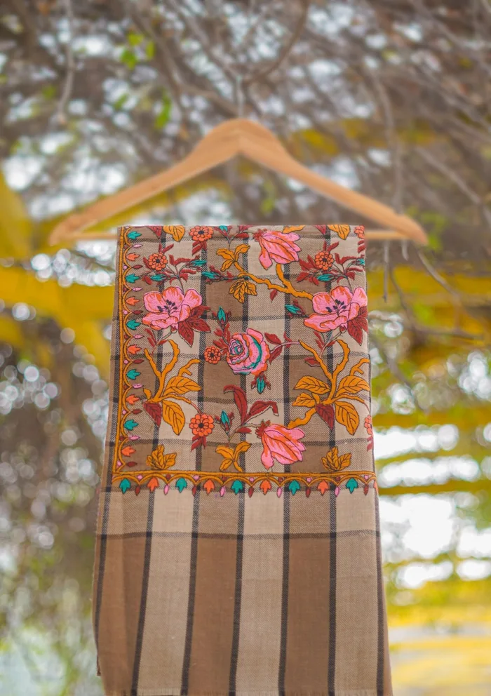 Pashmina Emboridered Shawl D 179A
