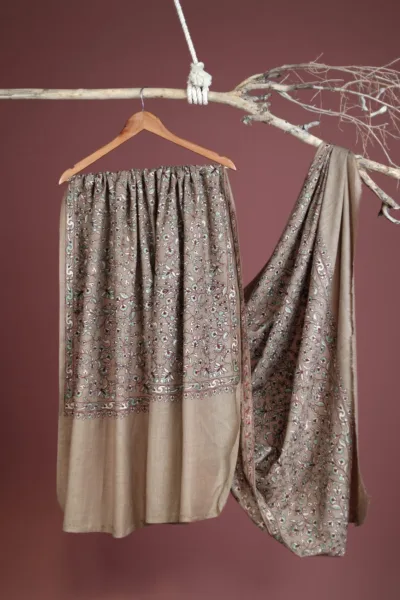 Pashmina Embroidered Shawl D 134