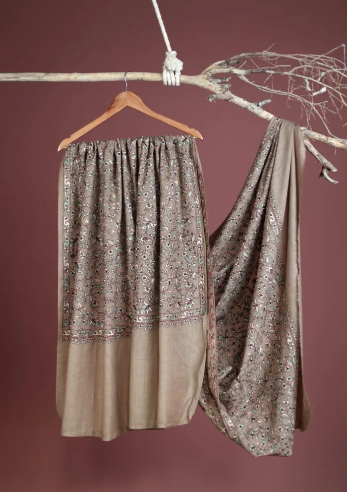 Pashmina Embroidered Shawl D 134