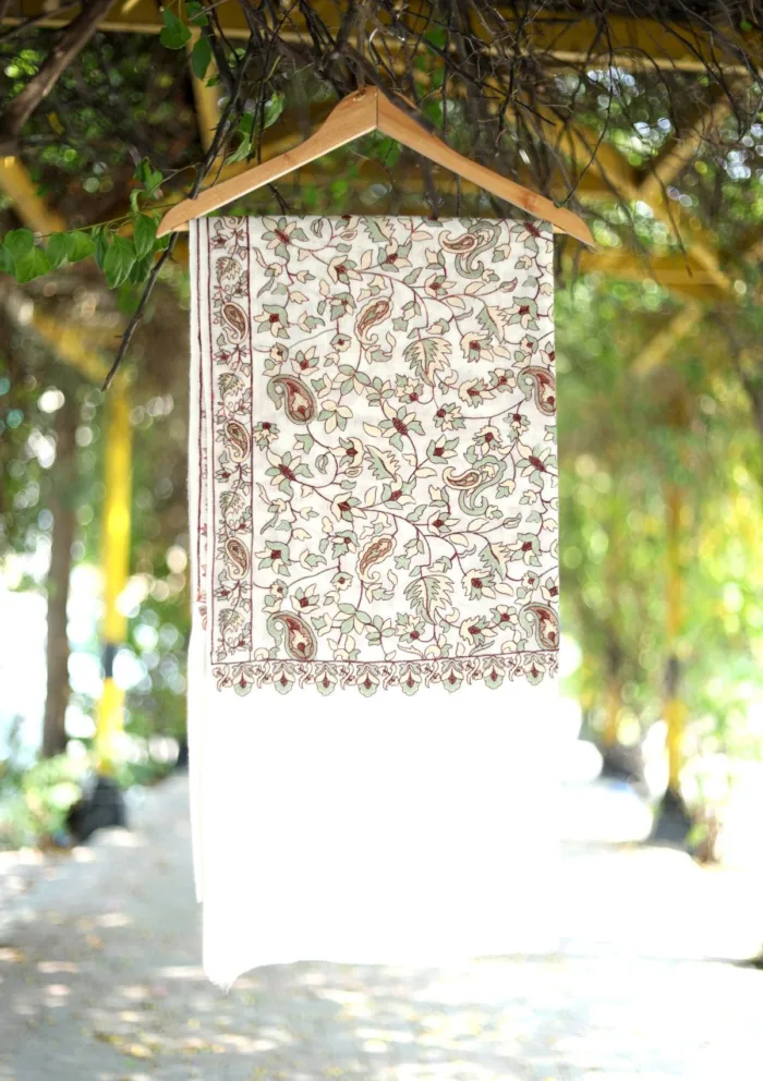 Pashmina Embroidered Shawl D 187