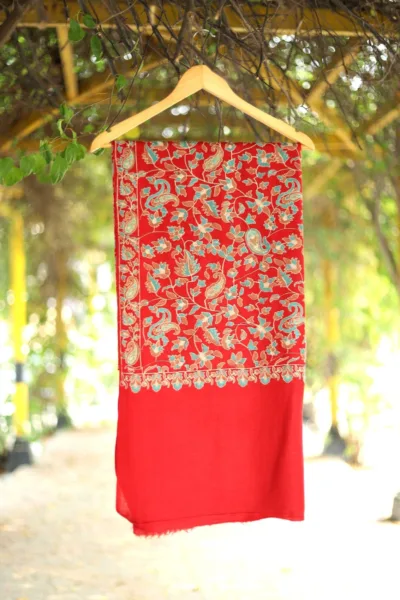 Pashmina Embroidered Shawl D 188