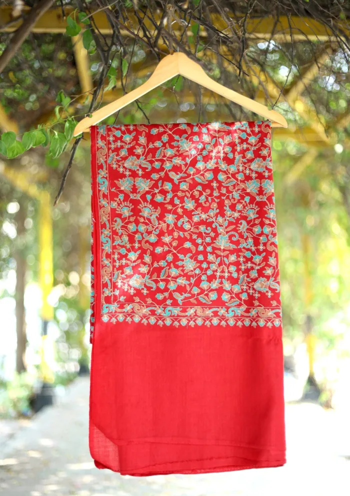 Pashmina Embroidered Shawl D 190