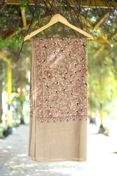 Pashmina Embroidered Shawl D 193