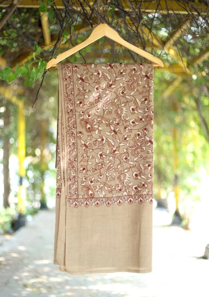 Pashmina Embroidered Shawl D 193