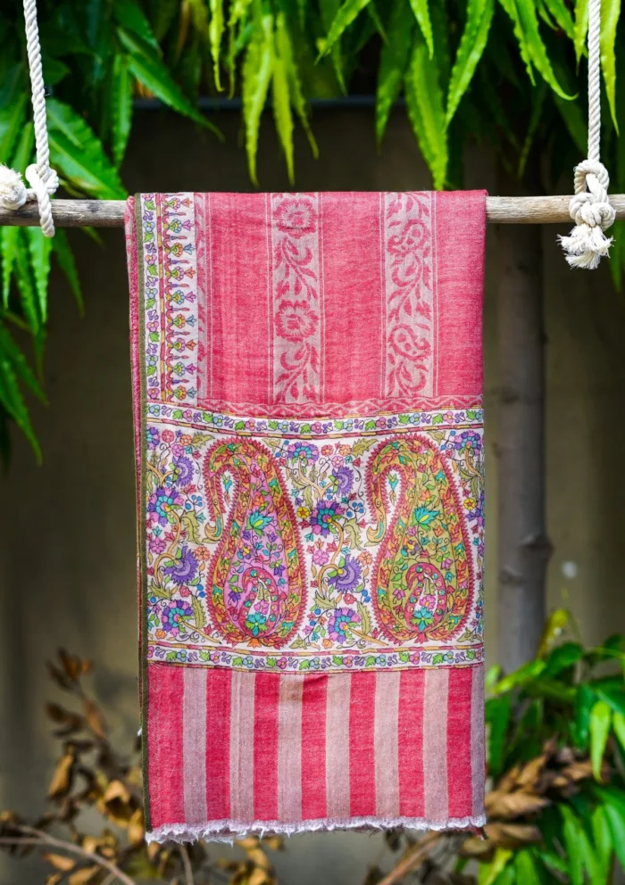 Pashmina Jamawar Shawl D 01