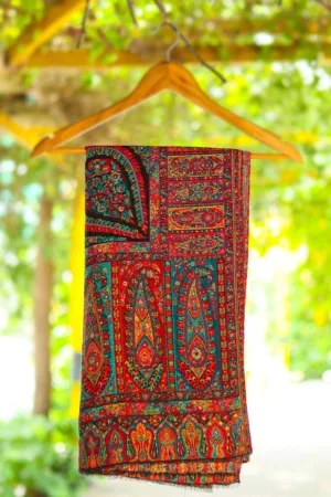 Pashmina Jamawar Shawl D 02