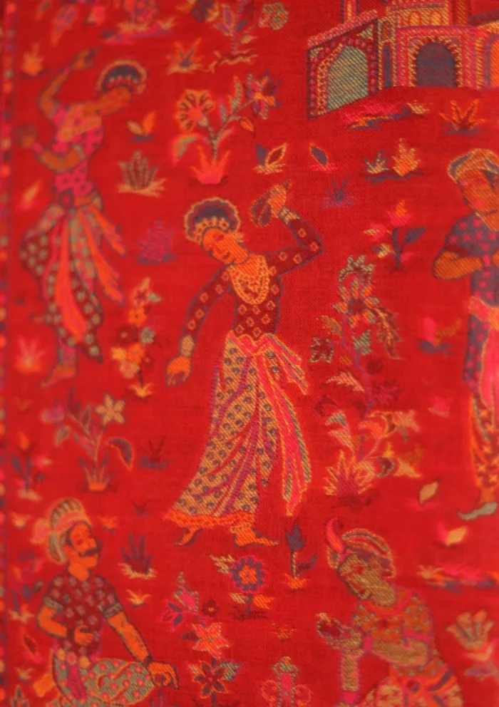 Pashmina Jamawar Shawl D 40 Luxury Lawn Collection - Image 3