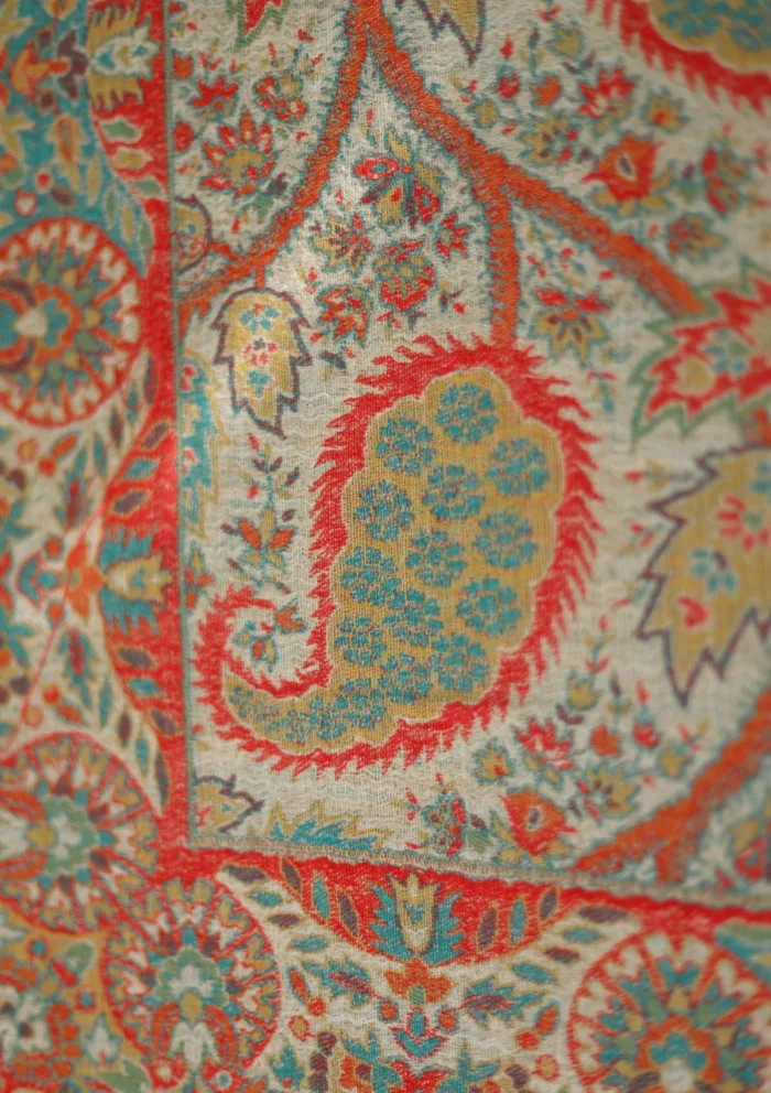 Pashmina Jamawar Shawl D 43 Luxury Lawn Collection - Image 3