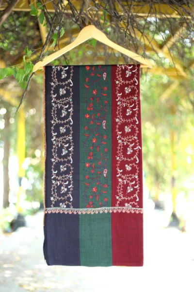 Pashmina Kaani Work Shawl D 05