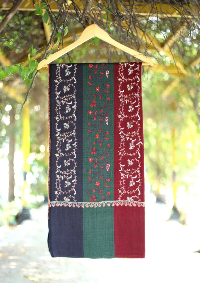 Pashmina Kaani Work Shawl D 05
