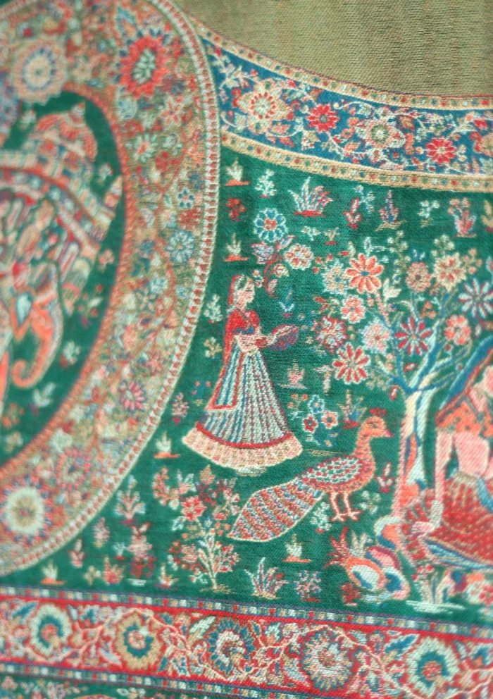 Pashmina Kaani Zari Shawl D 05 Luxury Lawn Collection - Image 3