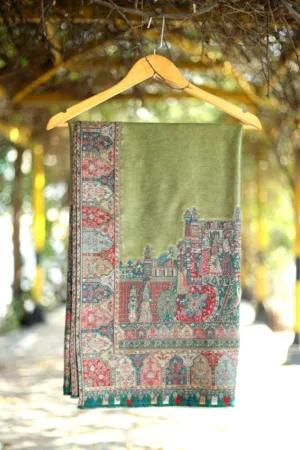 Pashmina Kaani Zari Shawl D 06