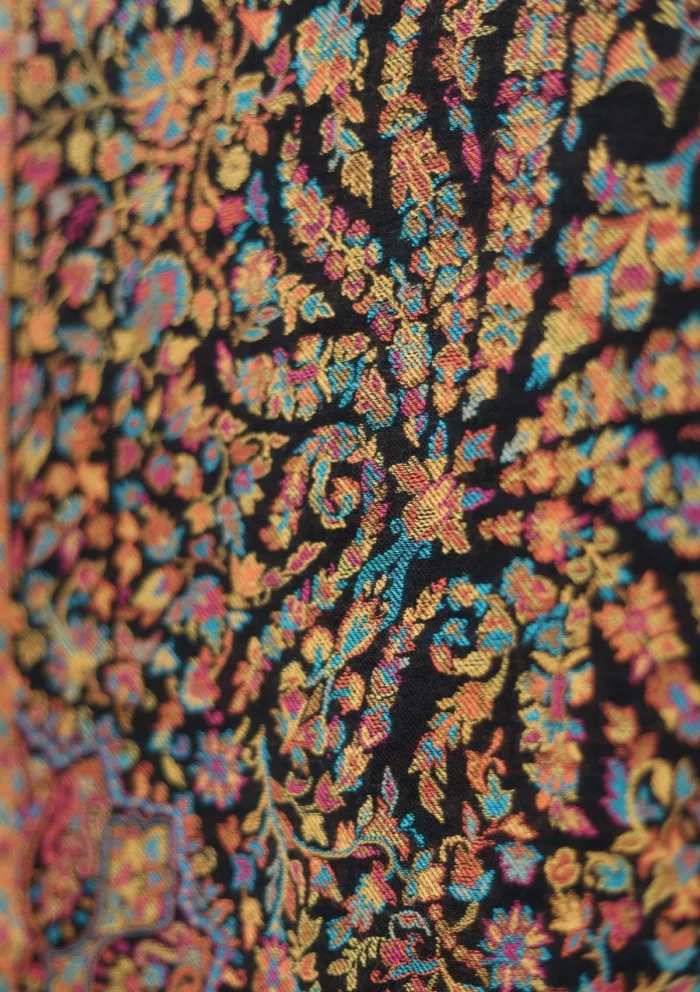 Pashmina Kani Jamawer Shawl D 125 Luxury Lawn Collection - Image 2
