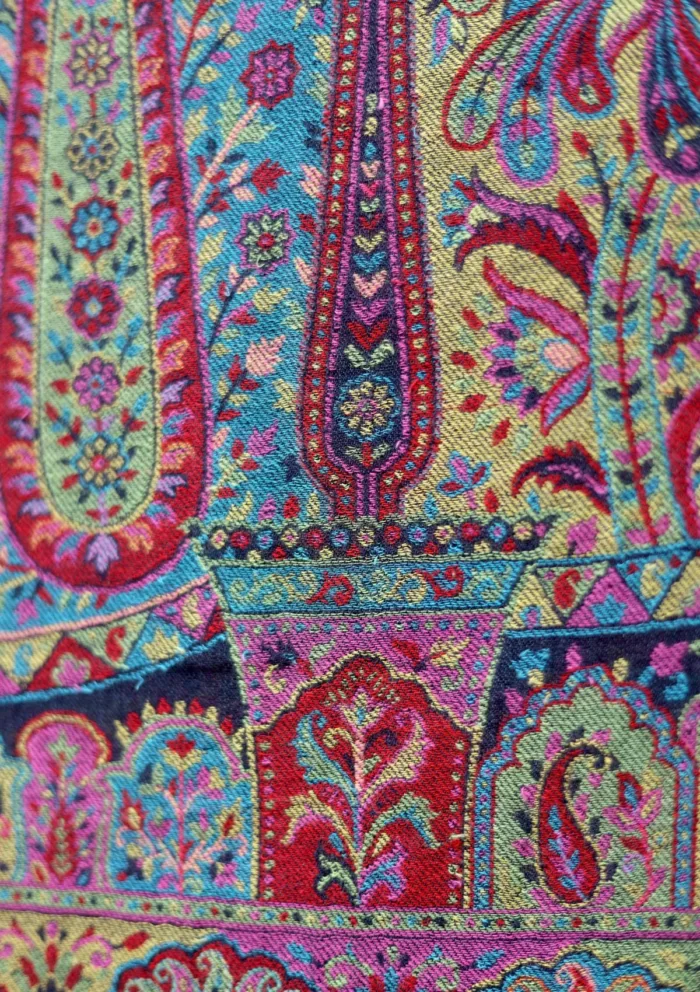 Pashmina Kani Jamawer Shawl D 144 Luxury Lawn Collection - Image 2