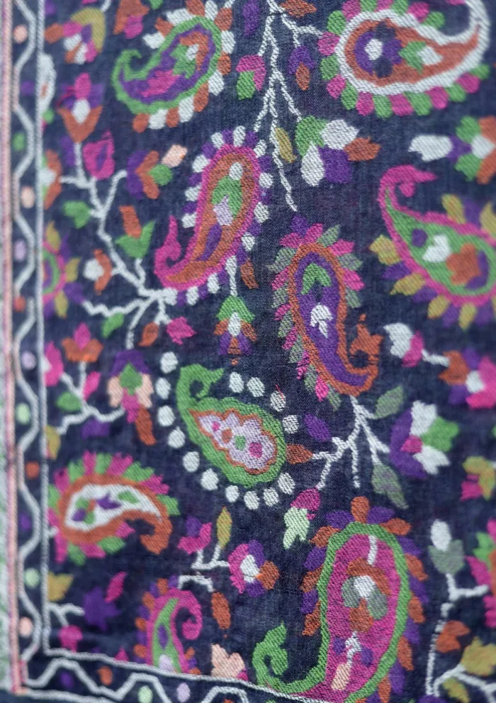 Pashmina Kani Jamawer Shawl D 145 Luxury Lawn Collection - Image 2