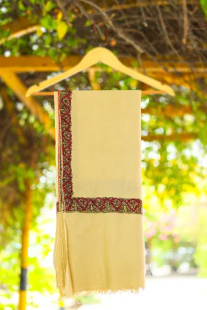 Pashmina Kashmiri Border Shawl D 29