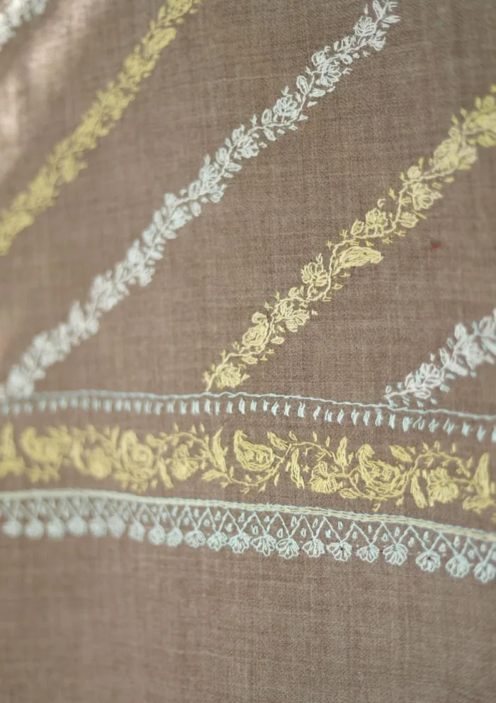 Pashmina Kashmiri Jaldar Shawl D 30 Luxury Lawn Collection - Image 3
