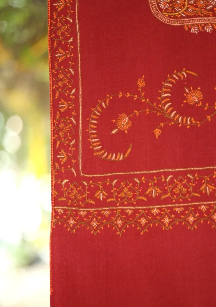 Pashmina Kashmiri Jaldar Shawl D 34 Luxury Lawn Collection - Image 2