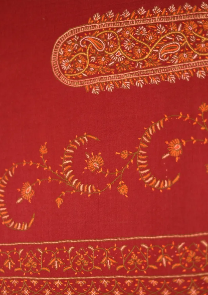 Pashmina Kashmiri Jaldar Shawl D 34 Luxury Lawn Collection - Image 3