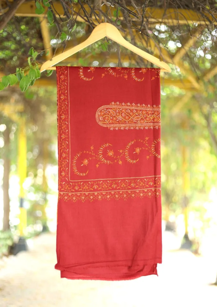 Pashmina Kashmiri Jaldar Shawl D 34