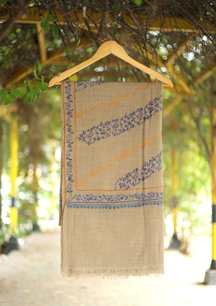 Pashmina Kashmiri Jaldar Shawl D 35