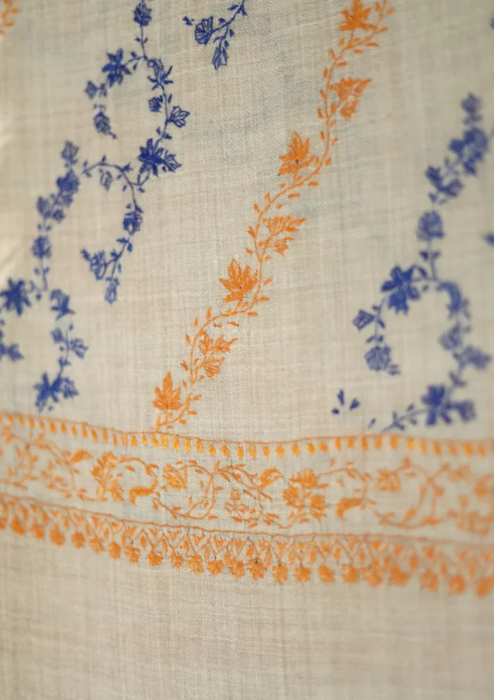 Pashmina Kashmiri Jaldar Shawl D 36 Luxury Lawn Collection - Image 3