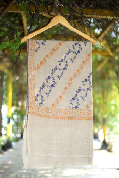 Pashmina Kashmiri Jaldar Shawl D 36