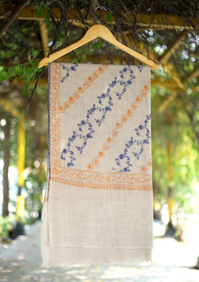 Pashmina Kashmiri Jaldar Shawl D 36