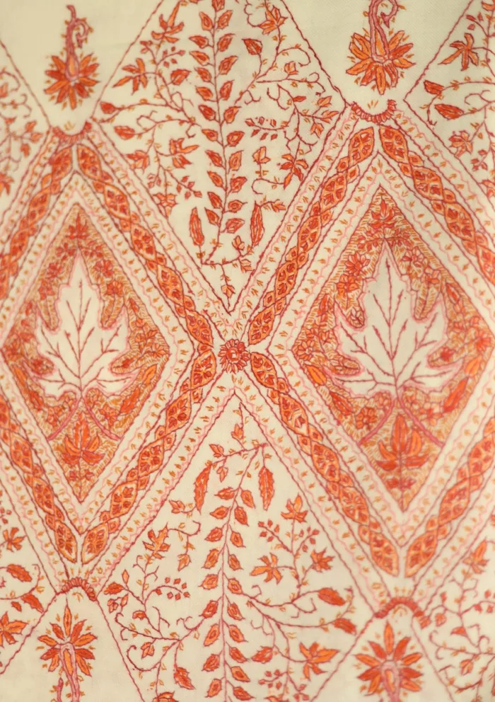 Pashmina Kashmiri Jaldar Shawl D 37 Luxury Lawn Collection - Image 3