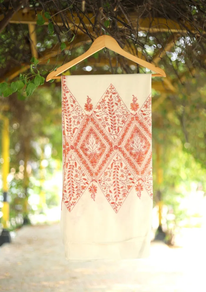 Pashmina Kashmiri Jaldar Shawl D 37