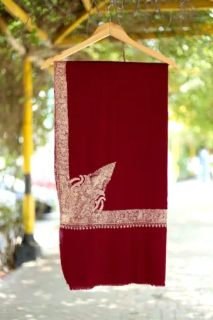 Pashmina Kashmiri Work Shawl D 21