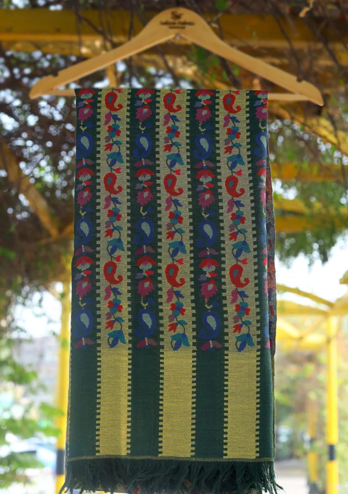 Pure Jamawar Kaani Shawl D 2256