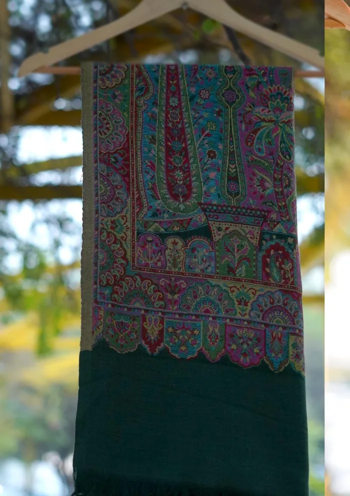 Pure Jamawar Kaani Shawl D 2259