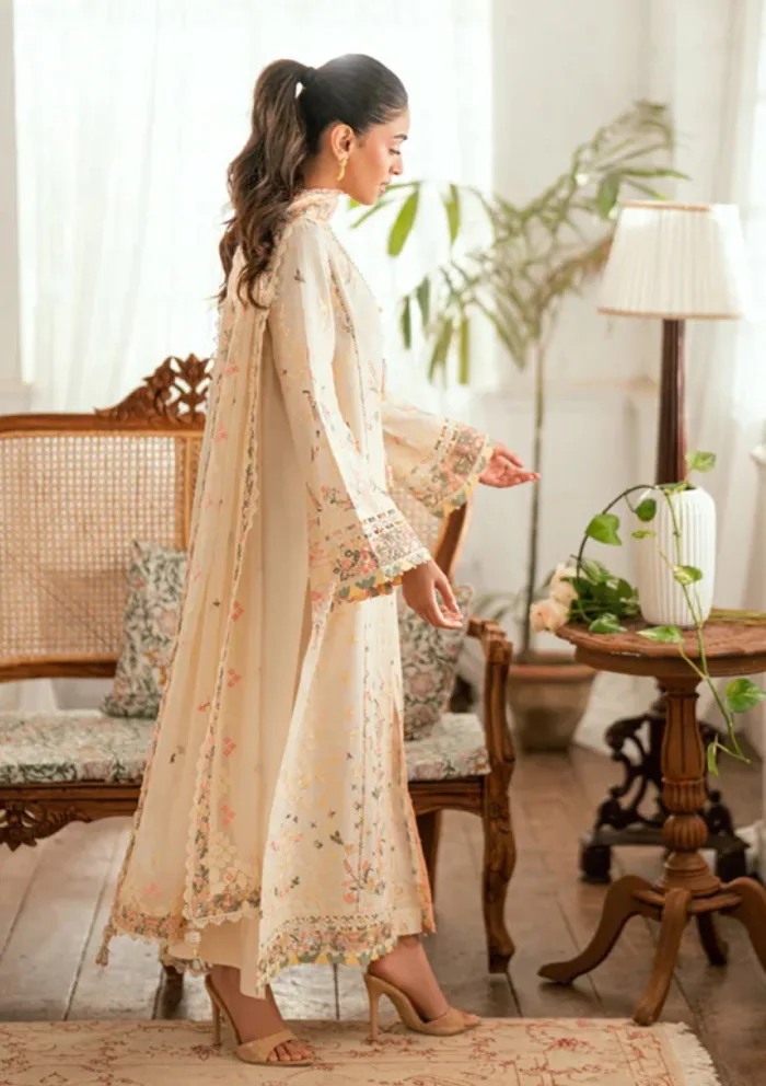 Qalamkar Eid Edit 25 SB 01 Rina Luxury Lawn Collection - Image 2